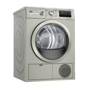 8KG Condenser Tumble Dryer Silver Inox